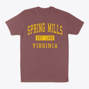 Spring Mills Virginia Classic Established Classic Dad T-Shirt