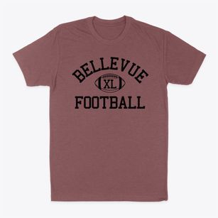 Bellevue Junior High School Classic Football Classic Dad T-Shirt