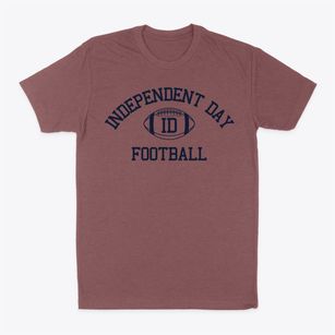 Independent Day School Classic Football Classic Dad T-Shirt