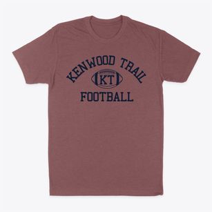 Kenwood Trail Junior High School Classic Football Classic Dad T-Shirt