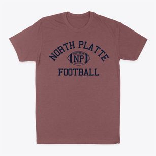North Platte High School Classic Football Classic Dad T-Shirt