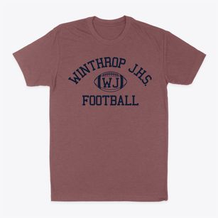 Winthrop J.h.s. Classic Football Classic Dad T-Shirt