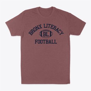 Bronx Literacy Center Classic Football Classic Dad T-Shirt