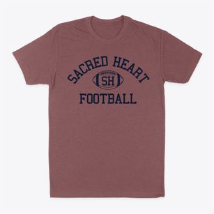 Sacred Heart School Classic Football Classic Dad T-Shirt