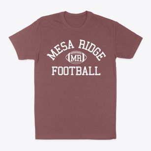 Mesa Ridge High School Classic Football Classic Dad T-Shirt