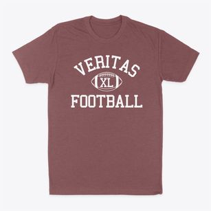 Veritas Christian Community School Classic Football Classic Dad T-Shirt