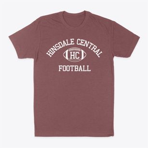 Hinsdale Central School Classic Football Classic Dad T-Shirt