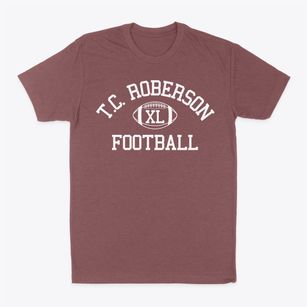 T.c. Roberson High School Classic Football Classic Dad T-Shirt