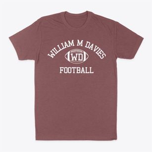 William M Davies Career & Technical High Classic Football Classic Dad T-Shirt