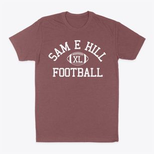 Sam E Hill Early Childhood Center Classic Football Classic Dad T-Shirt