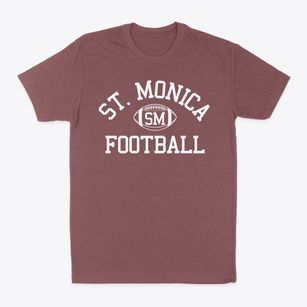 St. Monica Catholic School Classic Football Classic Dad T-Shirt