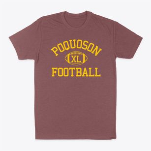 Poquoson High School Classic Football Classic Dad T-Shirt