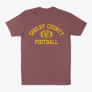 Shelby County High School Classic Football Classic Dad T-Shirt