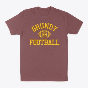 Grundy R5 High School Classic Football Classic Dad T-Shirt