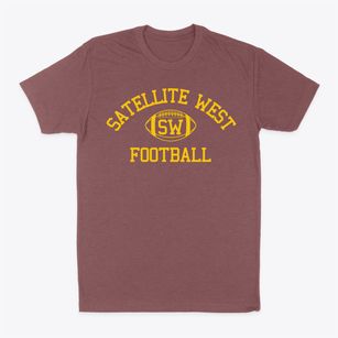 Satellite West Junior High School Classic Football Classic Dad T-Shirt