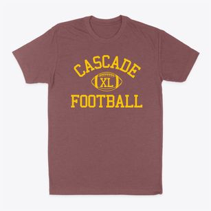 Cascade High School Classic Football Classic Dad T-Shirt