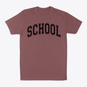 School Varsity Arch Classic Dad T-Shirt