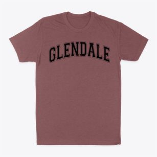 Glendale Elementary School Varsity Arch Classic Dad T-Shirt