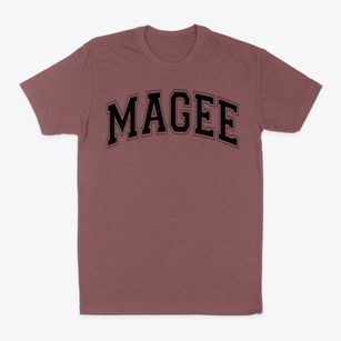 Magee Elementary School Varsity Arch Classic Dad T-Shirt