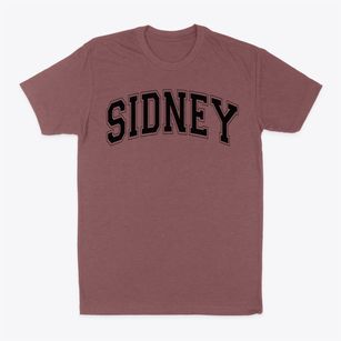 Sidney High School Varsity Arch Classic Dad T-Shirt