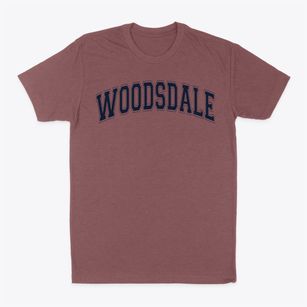 Woodsdale Elementary School Varsity Arch Classic Dad T-Shirt