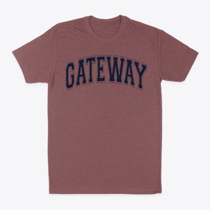 Gateway School & Learning Center Varsity Arch Classic Dad T-Shirt