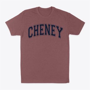 Cheney Elementary School Varsity Arch Classic Dad T-Shirt