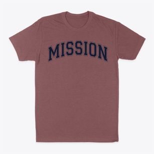 Mission Christian School Varsity Arch Classic Dad T-Shirt