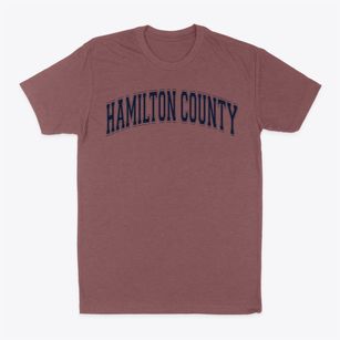 Hamilton County High Varsity Arch Classic Dad T-Shirt