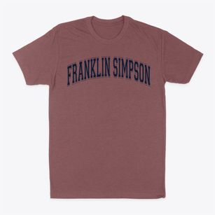 Franklin Simpson Middle School Varsity Arch Classic Dad T-Shirt