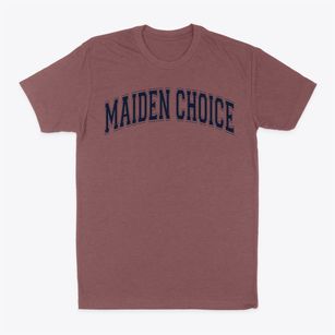 Maiden Choice School Varsity Arch Classic Dad T-Shirt