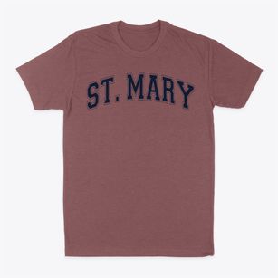 Saint Mary School Varsity Arch Classic Dad T-Shirt
