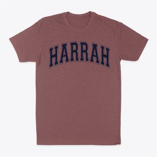 Harrah High School Varsity Arch Classic Dad T-Shirt