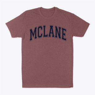 Mclane High School Varsity Arch Classic Dad T-Shirt