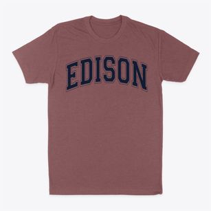 Edison Middle School Varsity Arch Classic Dad T-Shirt