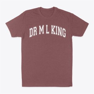 Dr M L King Junior Elementary School Varsity Arch Classic Dad T-Shirt