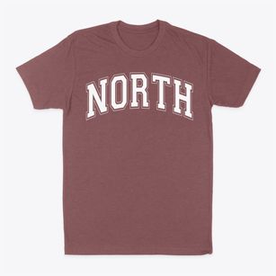 North Middle School Varsity Arch Classic Dad T-Shirt