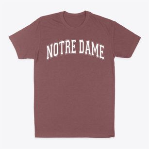 Notre Dame High School Varsity Arch Classic Dad T-Shirt