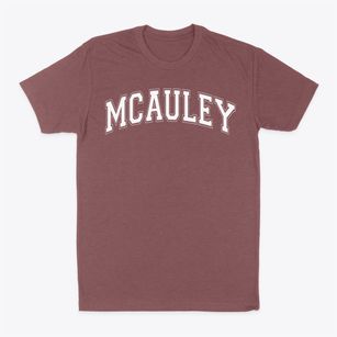 Mcauley High School Varsity Arch Classic Dad T-Shirt