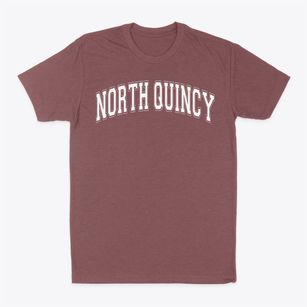 North Quincy High School Varsity Arch Classic Dad T-Shirt