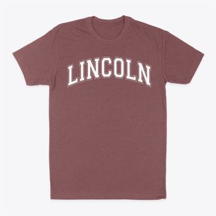 Lincoln Elementary School Varsity Arch Classic Dad T-Shirt