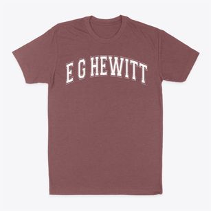 E G Hewitt Intermediate School Varsity Arch Classic Dad T-Shirt
