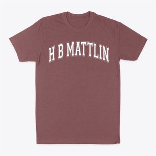 H B Mattlin Middle School Varsity Arch Classic Dad T-Shirt