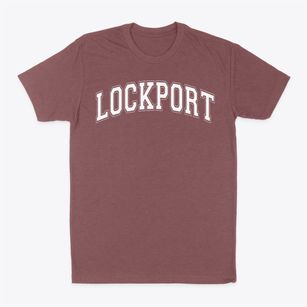 Lockport High School Varsity Arch Classic Dad T-Shirt