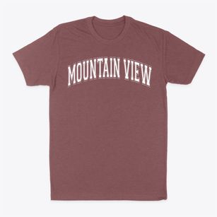 Mountain View Elementary School Varsity Arch Classic Dad T-Shirt
