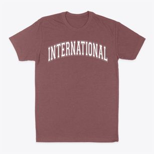 Columbus International High School Varsity Arch Classic Dad T-Shirt