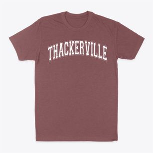 Thackerville High School Varsity Arch Classic Dad T-Shirt