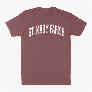 St Mary Parish Varsity Arch Classic Dad T-Shirt