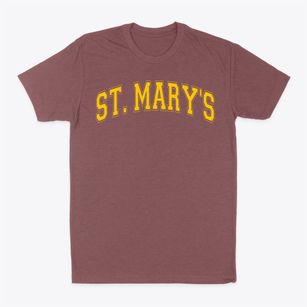 Saint Mary's School Varsity Arch Classic Dad T-Shirt