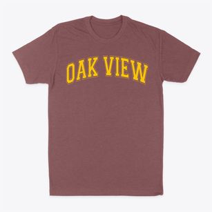 Oak View Elementary School Varsity Arch Classic Dad T-Shirt
